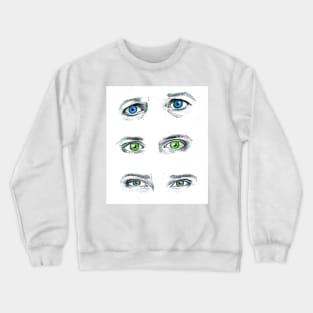 Team Free Will - Eyes Crewneck Sweatshirt